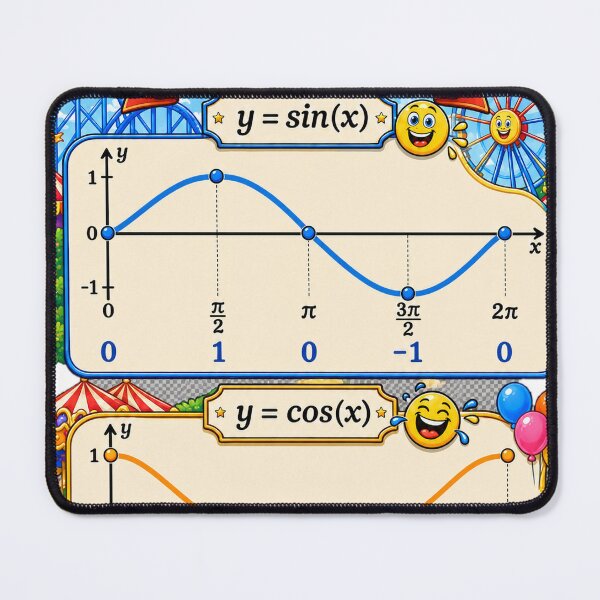 Item preview, The Sine I Send Out to The World designed and sold by ForestaMath.