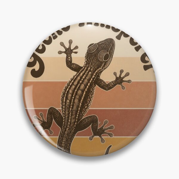 Item preview, Gecko Whisperer Vintage Retro Sunset Reptile designed and sold by BriSher.