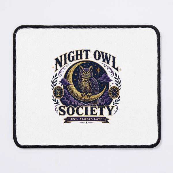 Item preview, Night Owl Gift - Society designed and sold by RedRubyBubble.