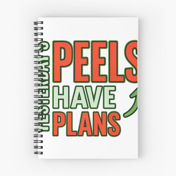 Item preview, Yesterday's Peels Have Plans designed and sold by aihrgdesign.
