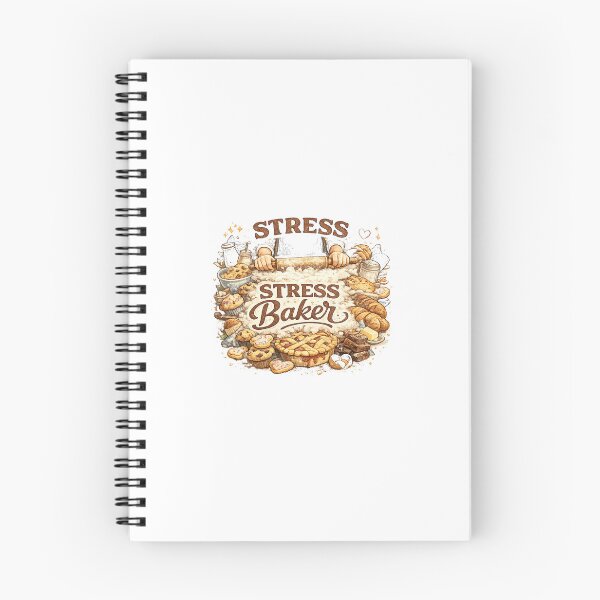 Item preview, Baking Gift - Stress Baker designed and sold by RedRubyBubble.
