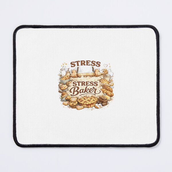 Item preview, Baking Gift - Stress Baker designed and sold by RedRubyBubble.