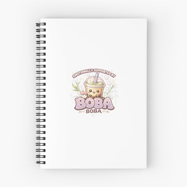 Item preview, Bubble Tea Gift - Emotionally Supported by Boba designed and sold by RedRubyBubble.
