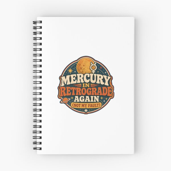 Item preview, Mercury Retrograde Gift - — Retro Astrology designed and sold by RedRubyBubble.