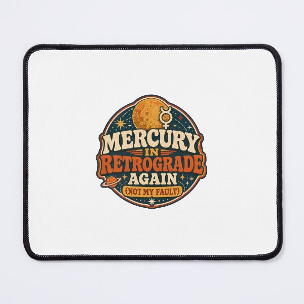 Item preview, Mercury Retrograde Gift - — Retro Astrology designed and sold by RedRubyBubble.