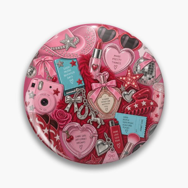 Item preview, Chappell Fan Bag Dump – Pink Pop Princess Essentials designed and sold by SnugbugStudios.