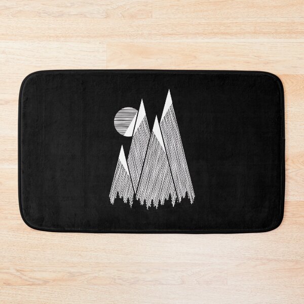 Item preview, Mountain Landscape with Striped Moon designed and sold by andrasmar.