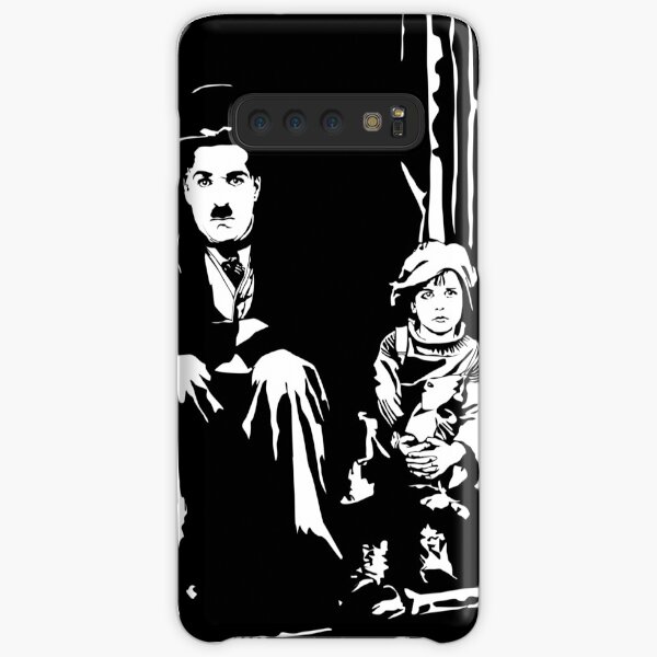 Charlie Chaplin el niño Funda rígida para Samsung Galaxy
