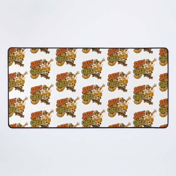 Item preview, Retro Skateboarder - 70s Vintage Skate designed and sold by RedRubyBubble.