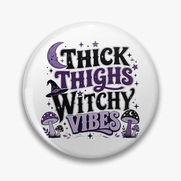 Item preview, Thick Thighs Gift - Witchy Vibes designed and sold by RedRubyBubble.