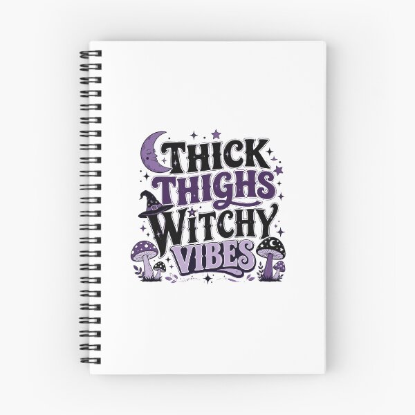 Item preview, Thick Thighs Gift - Witchy Vibes designed and sold by RedRubyBubble.