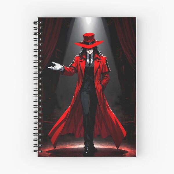 Item preview, Alucard Hellsing Crimson Showman Under the Spotlight designed and sold by SolenneAzur.