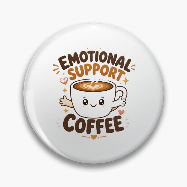 Item preview, Coffee Gift - Emotional Support Kawaii designed and sold by RedRubyBubble.