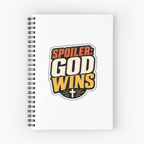 Item preview, Faith Gift - Spoiler God Wins designed and sold by RedRubyBubble.