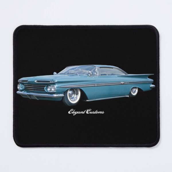 Item preview, 1959 Impala Blue Grotto no text Kustom, Hot Rod, Muscle Car designed and sold by Elegant Customs.