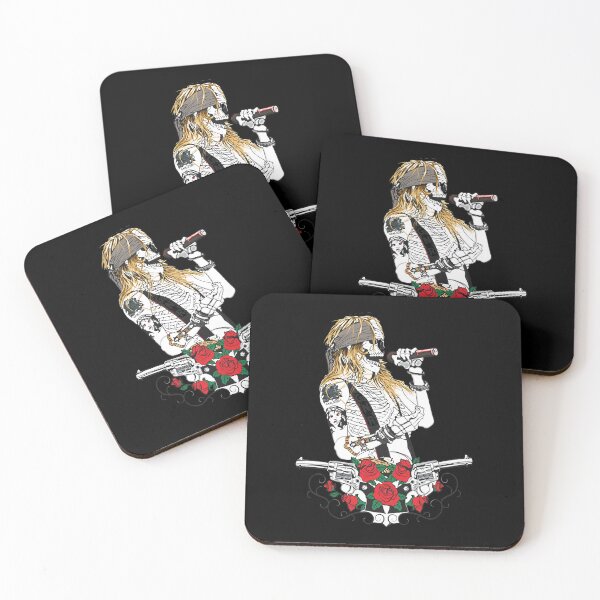 Item preview, Skeleton Rocker Mic Roses Gun Band  designed and sold by JESSICGALIS.