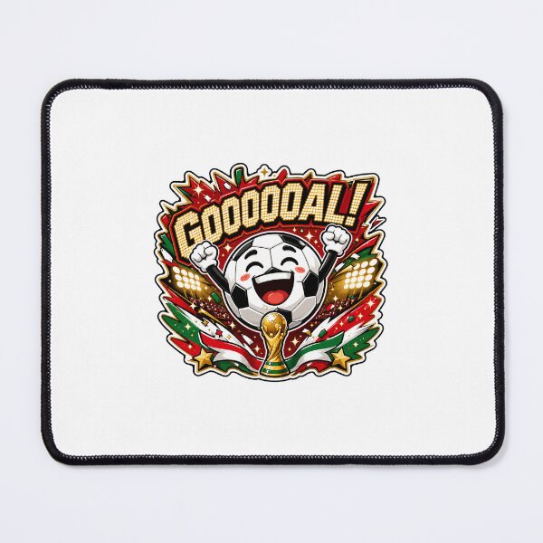 Item preview, Gooooal Gift - World Cup Soccer designed and sold by RedRubyBubble.