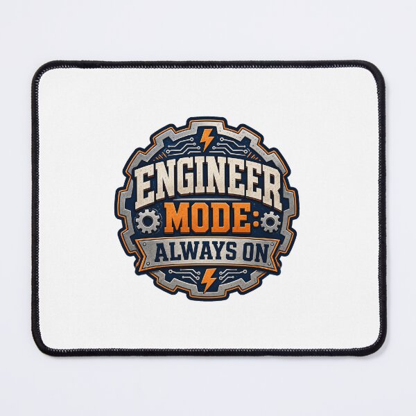 Item preview, Engineer Mode Gift - Always On designed and sold by RedRubyBubble.