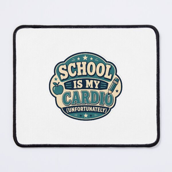 Item preview, School Cardio Gift - Is My (Unfortunately) designed and sold by RedRubyBubble.