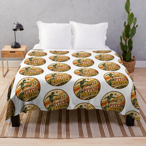 Item preview, Retro Soccer Gift - Pitch Perfect designed and sold by RedRubyBubble.