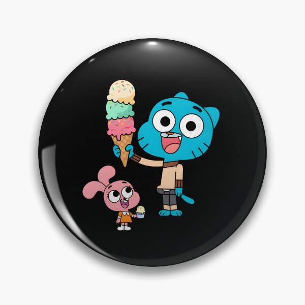 Item preview, Gumball And Anais Ice Cream – Cute Cartoon designed and sold by BurleKefe.