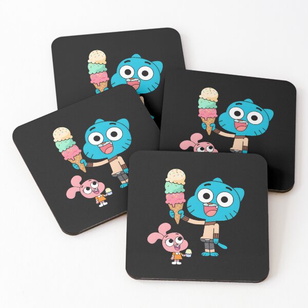 Item preview, Gumball And Anais Ice Cream – Cute Cartoon designed and sold by BurleKefe.