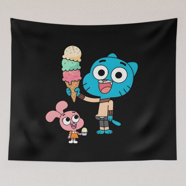 Item preview, Gumball And Anais Ice Cream – Cute Cartoon designed and sold by BurleKefe.