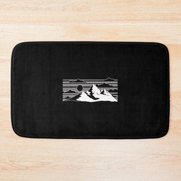 Item preview, Mountain Moonscape Line Art Design designed and sold by helencacu.