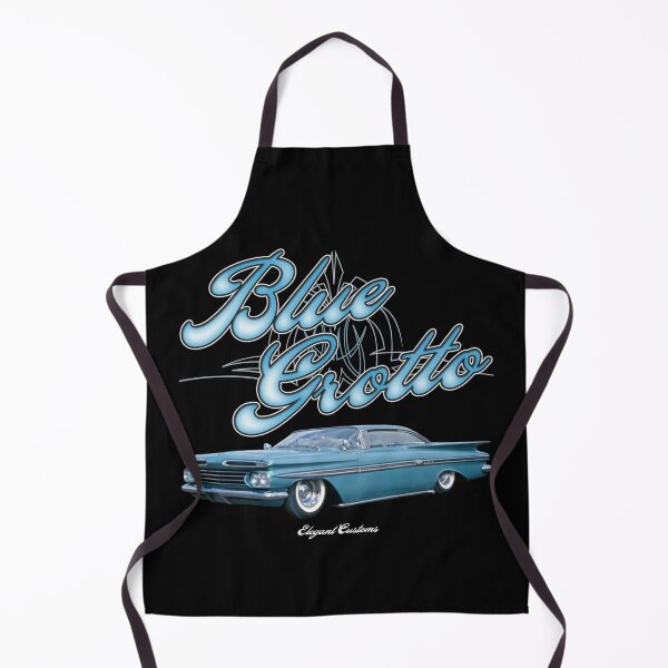 Item preview, 1959 Impala Blue Grotto with text - Lowrider, Kustom, Hot Rod, Muscle Car designed and sold by Elegant Customs.