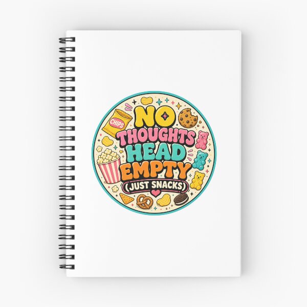 Item preview, No Thoughts Head Empty Gift designed and sold by RedRubyBubble.