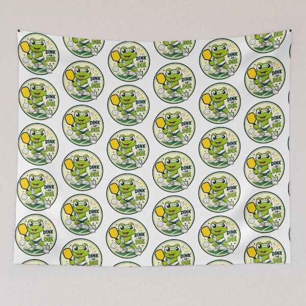Item preview, Frog Gift - Dink or Die designed and sold by RedRubyBubble.