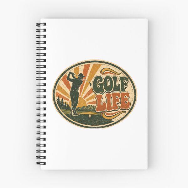 Item preview, Golf Gift - Retro Life designed and sold by RedRubyBubble.