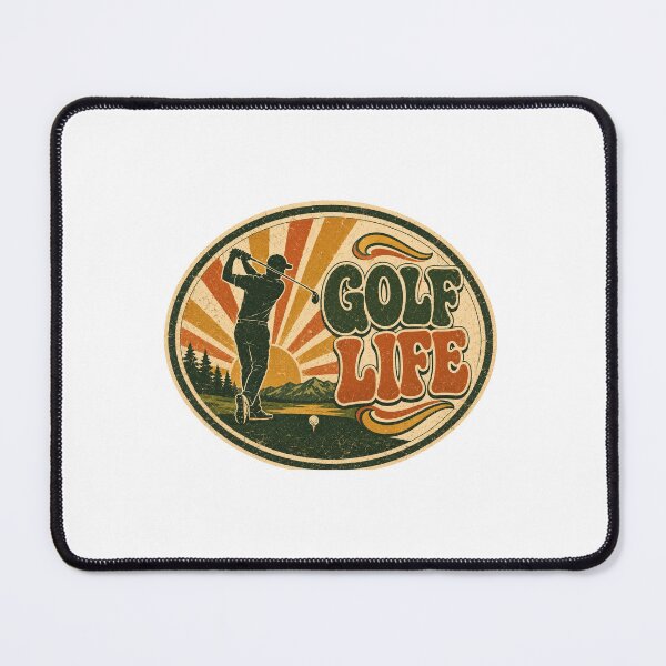 Item preview, Golf Gift - Retro Life designed and sold by RedRubyBubble.