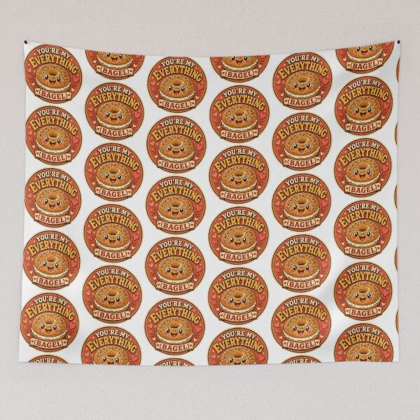 Item preview, Everything Bagel Gift - You're My designed and sold by RedRubyBubble.