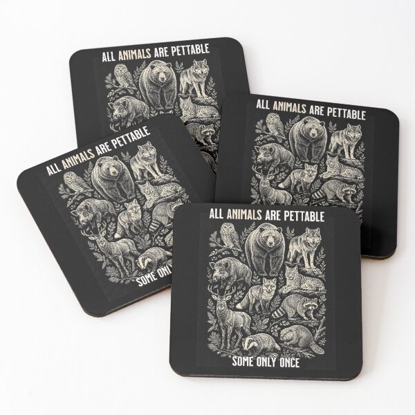 Item preview, All Cats Are Pettable – Wild Cats Vintage Nature designed and sold by Byhergawaa.