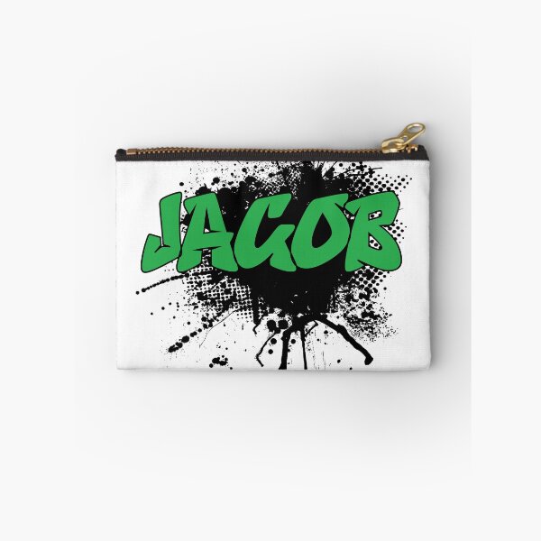 Item preview, Jacob Name In Grafitti Green and Black designed and sold by aligchi.