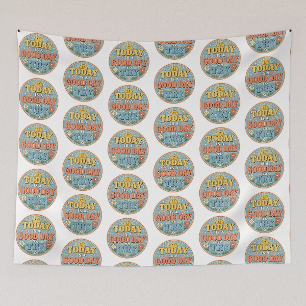 Item preview, Good Day Gift - Today Is a to Try designed and sold by RedRubyBubble.