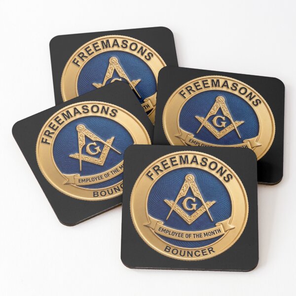 Item preview, Freemasons Bouncer - Employee of the Month Fake Badge designed and sold by RogueSquirrels.
