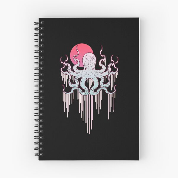 Item preview, Mystic Octopus Sunset Drip Illustration designed and sold by sotospor.