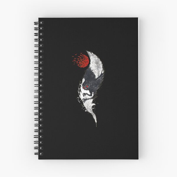 Item preview, Mystic Owl Red Sun Bird Flock Ink Splash Art designed and sold by lamercarv.