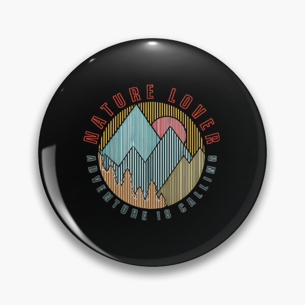 Item preview, Nature Lover Adventure Calling Mountain Graphic designed and sold by fetzrolfs.