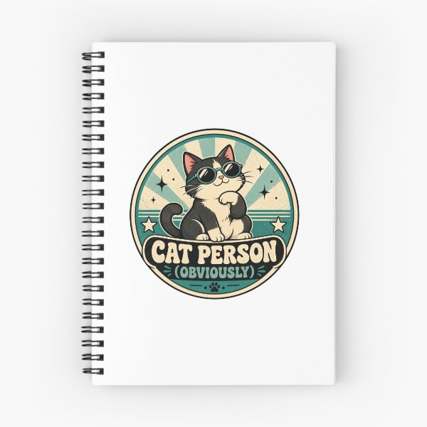 Item preview, Cat Person Gift - Obviously designed and sold by RedRubyBubble.