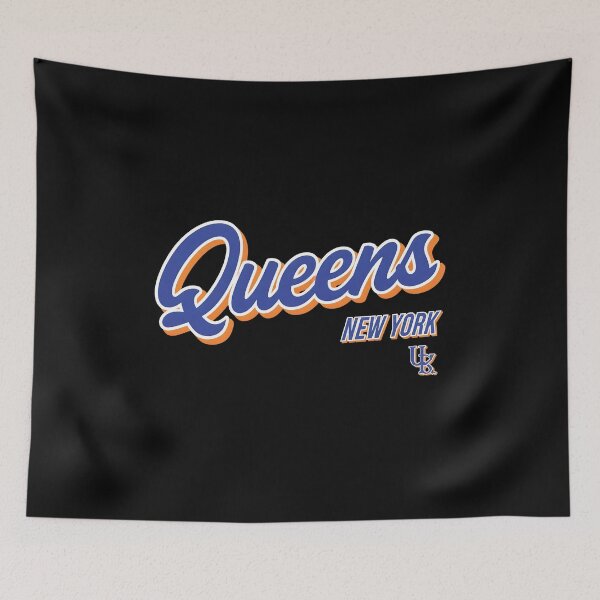 Item preview, Queens New York Retro Script  designed and sold by Chervonnhomas.