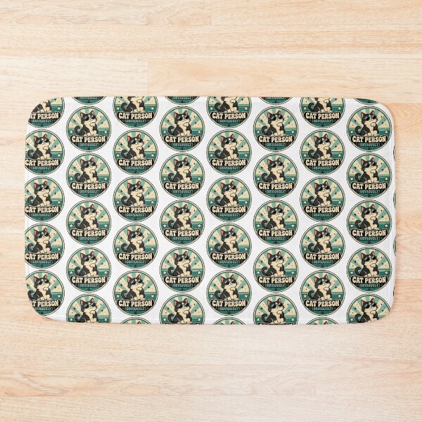 Item preview, Cat Person Gift - Obviously designed and sold by RedRubyBubble.