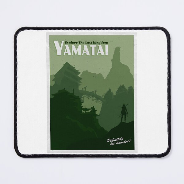 Item preview, Explore Yamatai Vintage Travel Poster designed and sold by kohlbeckv.