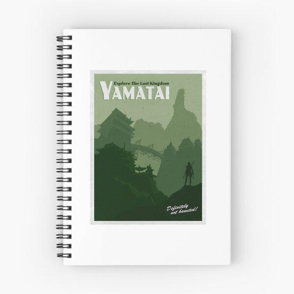Item preview, Explore Yamatai Vintage Travel Poster designed and sold by kohlbeckv.