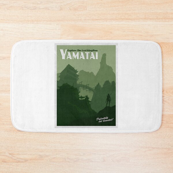 Item preview, Explore Yamatai Vintage Travel Poster designed and sold by kohlbeckv.