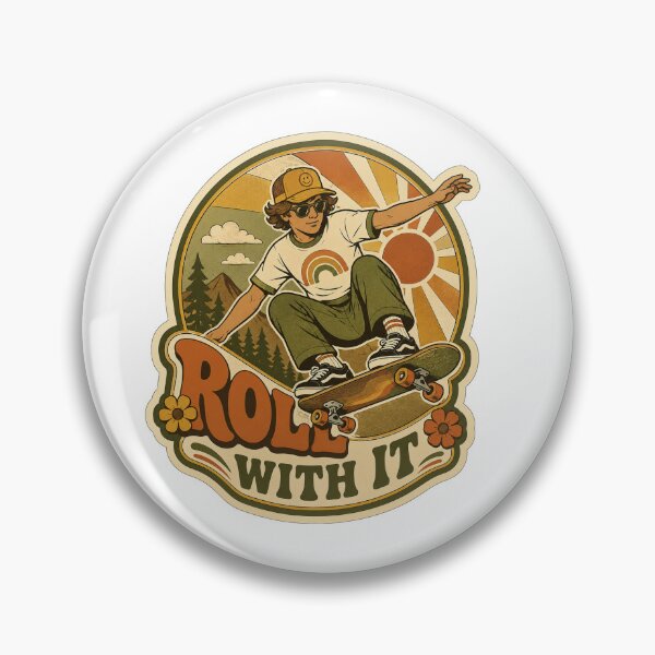 Item preview, Retro Skater Gift - 70s designed and sold by RedRubyBubble.