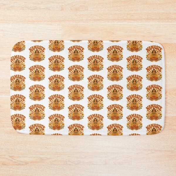 Item preview, Retro Yoga Gift - 70s designed and sold by RedRubyBubble.