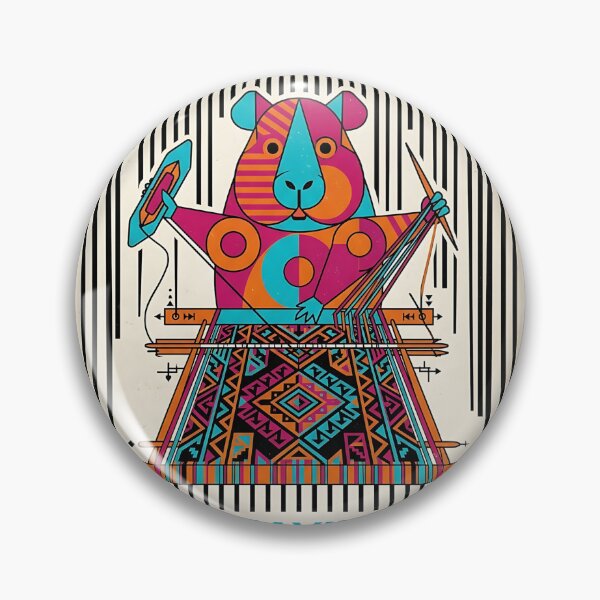 Item preview, Peruvian Guinea Pig Textile Designer designed and sold by PictoVibe.